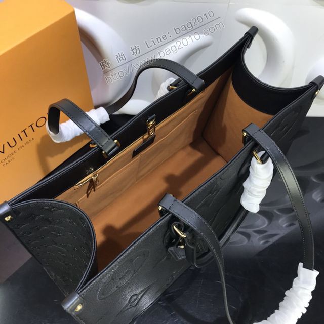 LV包 lv女包 Onthego手袋 MonogramEmpreinteGiant壓紋軟牛皮 LV經典方形手提袋 LV肩背包  ydh3427